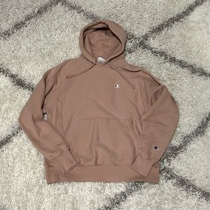 Champion Reverse Weave Hoodie in Pink Urban Outfitters Exclusive
